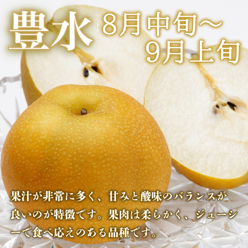 【8月上旬から8月末まで発送】 梨 2kg以上 豊水 幸水 容量 選べる フルーツ 果物 なし 食べ比べ 旬 国産 厳選 徳島県