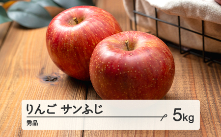 《先行予約》2025年 山形県産 サンふじ りんご 5kg（12～20個） 秀 2025年11月下旬頃から順次発送 F21A-347