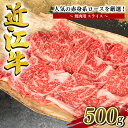 【ふるさと納税】 近江牛 特選 焼肉用 500g 冷凍 黒毛和牛 牛肉 赤身 ロース ブランド 三大和牛 贈り物 ギフト プレゼント 滋賀県 竜王 岡喜