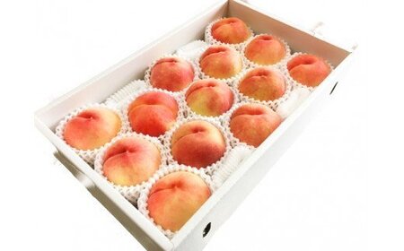 秀品紀州和歌山産の桃約4kg化粧箱入【2024年6月下旬より順次発送】