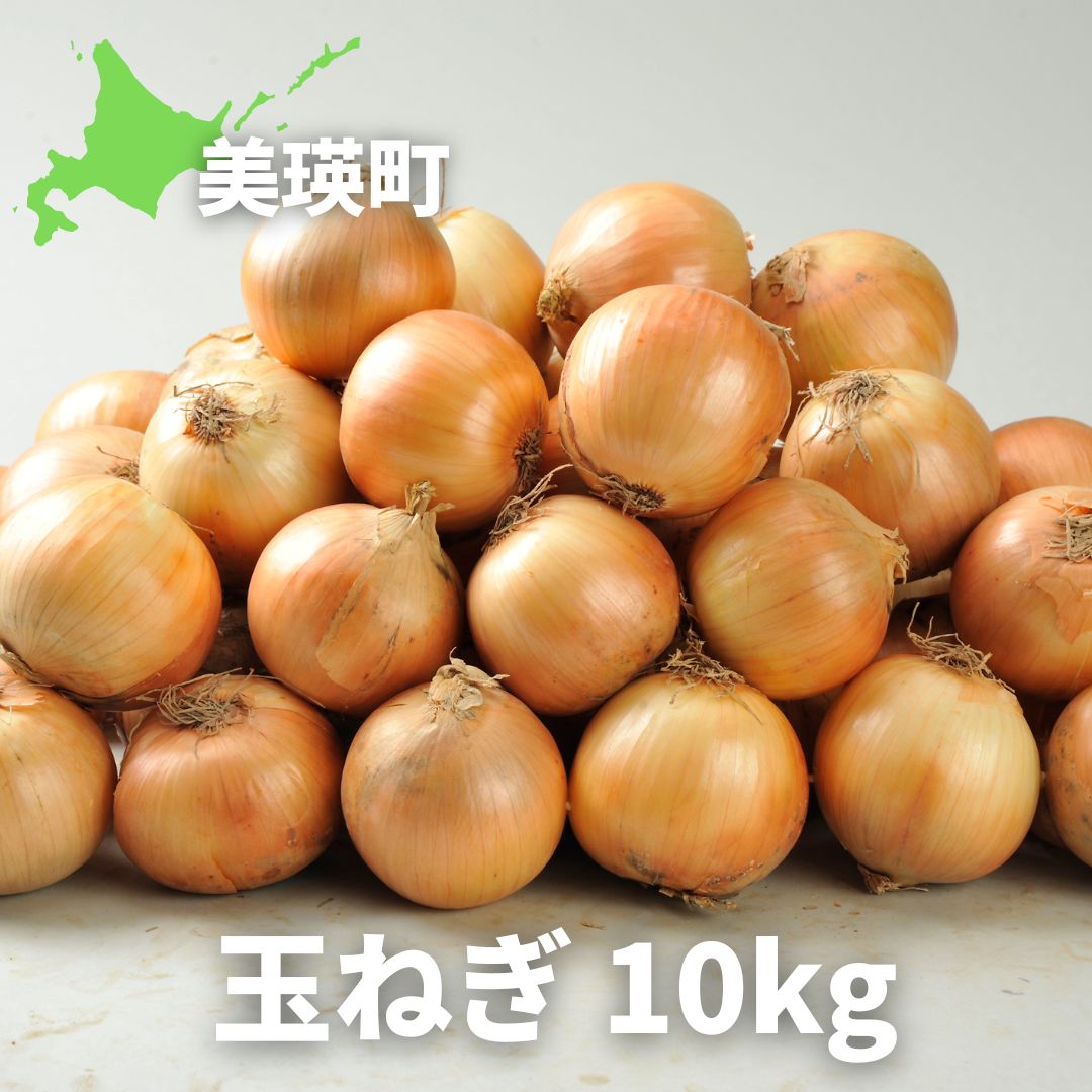 ≪令和７年産予約受付！≫美瑛選果　美瑛町産玉ねぎ10kg[009-29]