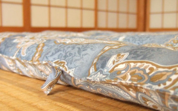 近江真綿布団 近江真綿掛け布団 1.5kg シングル【青色】近江真綿 シルク掛布団 寝具 シングル
