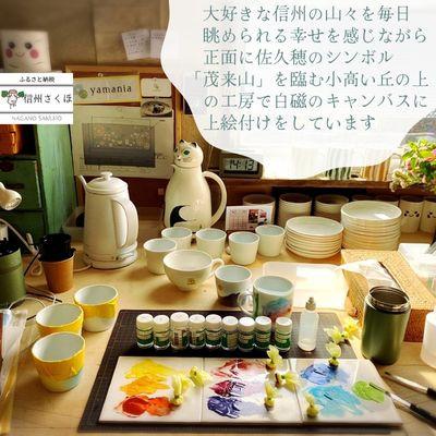 ふるさと納税 佐久穂町 「山のお皿」箱入り　4座セット |  | 03