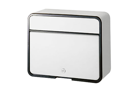 [グリーンライフ] 鍵付スチール郵便ポスト（郵便受け） マットアイボリー【015P014】