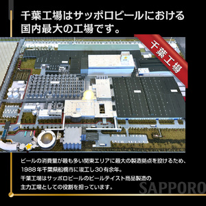 【3か月定期便】	サッポロ エビス ヱビス ビール 500ml×24本 (1ケース) ＜千葉（船橋）工場＞ 缶ビール お酒 3か月定期便