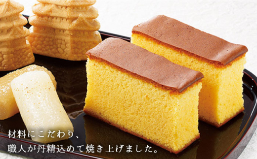 【3回定期便】長崎カステラプレーン・抹茶2本×3回【菓子処　津乃上】[KAC115]/ 長崎 平戸 菓子 スイーツ カステラ かすていら 定期便