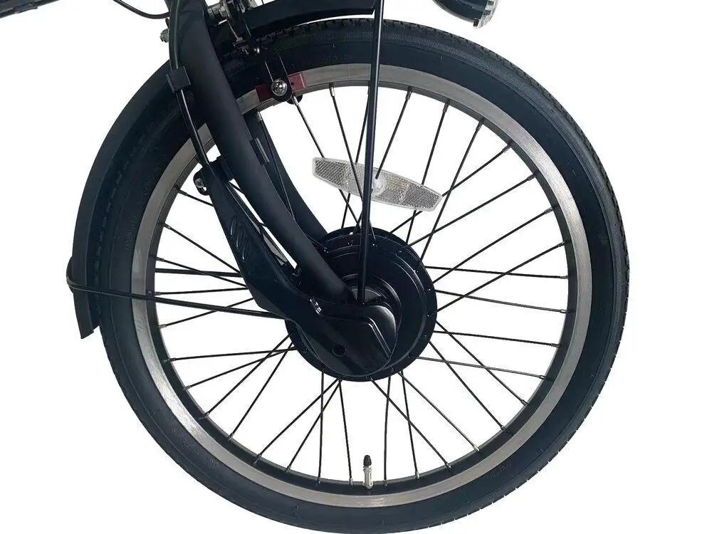 PELTECH ペルテック ノーパンク 折り畳み 電動アシスト自転車 20インチ 自転車 ブルーブラック
