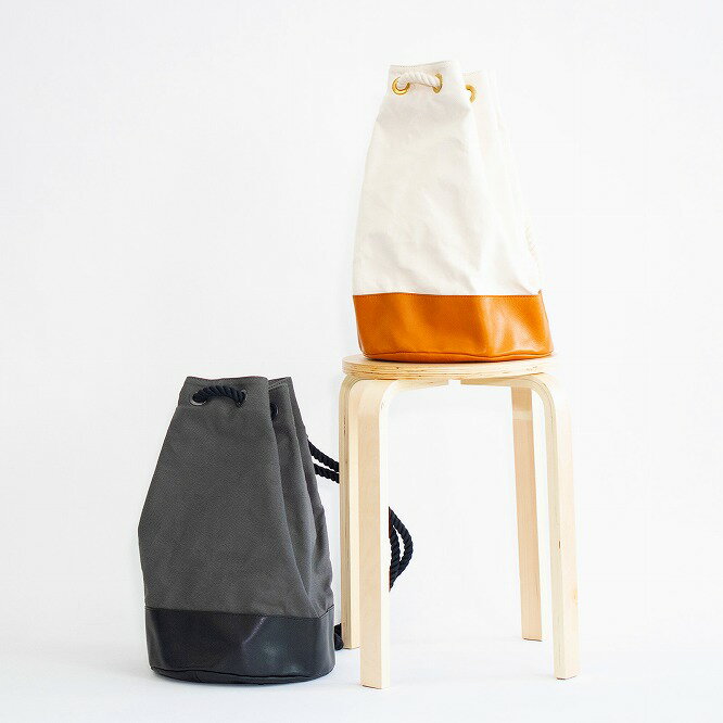 【ふるさと納税】【キナリ】Root キャンバス・ロープバッグ