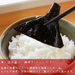 佃煮 定期便 3ヶ月 ご飯泥棒 つくだ煮 セット 鳥居商店 大正14年創業の昆布・佃煮専門店 老舗 根昆布 昆布 きくらげ 生姜 かつお節 鰹節 食べ比べ ごはんのお供 ご飯のお供 お弁当 おかず 惣