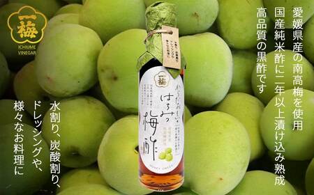 四国の逸品 からだおもいの飲むお酢 飲み比べ 2種 200ml×2本 セット （はちみつ梅酢 ゆず黒酢） 【昭和23年創業 一梅酢】 国産 人気