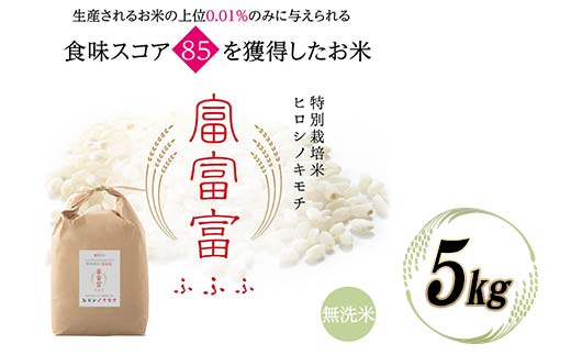 富山県ブランド米 富富富 無洗米 5kg ふふふ ブランド米 国産 米 お米 日本米 ギフト 贈り物 備蓄 防災 食品 陽咲玲 はるざれ F6T-1009