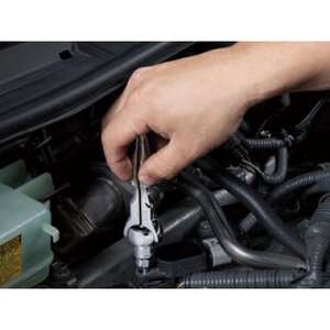 KTC 9.5sq.ショートスイベルラチェットハンドル [BRSW3S]【1638262】