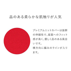 バランスシナジー専用プレミアムニットカバー（レッド）ラウンドシート用 はっ水加工【 チェアカバー 椅子カバー チェアカバー 椅子カバー チェアカバー 椅子カバー チェアカバー 椅子カバー 】	