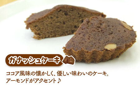 バナナケーキとガナシュケーキのセット 桂川町/和菓子司 やぶれ屋[ADAK002] 洋菓子 ケーキ けーき 手土産  セット お菓子 ギフト プレゼント ふるさと納税 老舗 おやつ お土産 おすすめ 