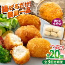 【ふるさと納税】【全3回定期便】チキンクリームコロッケ 20個 1.1kg ころっけ 揚げ物 惣菜 弁当 冷凍 ジューシー 横須賀【有限会社丸伸商事】[AKFH036]