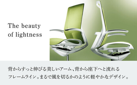 【ミディアムグレー】オフィスチェア オカムラ 【フィノラ】  【株式会社オカムラ】[AKAA009-11]