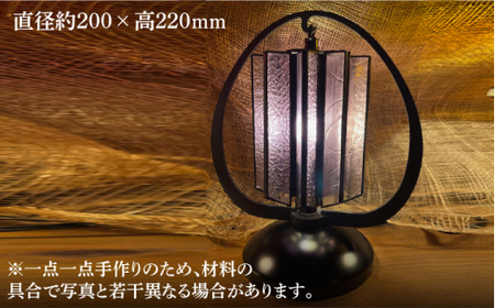【ステンドグラスのある暮らし】星吊り台＜ウェーブGグラス工房＞那珂川市 ステンドグラス インテリア  129000 129000円 [GAW016]