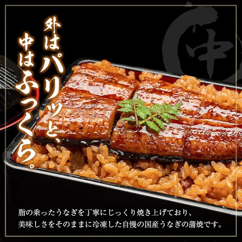【土用の丑の日】うなぎ蒲焼3尾セット 計543g以上 中村商店