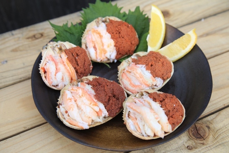 セイコガニ甲羅盛Sサイズ　5個セット