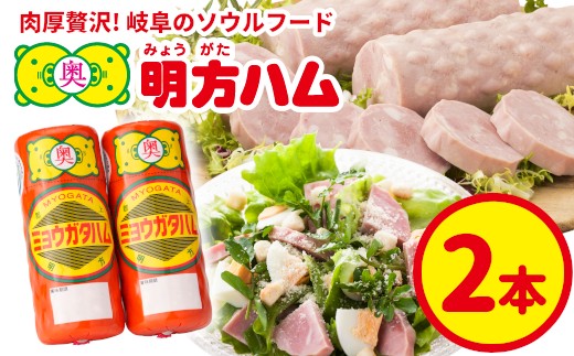 選べる本数 明方ハム 2本 国産 豚肉 プレスハム ハム ギフト 贈り物 お祝い 本格ハム ソーセージ ウインナー 高級 人気 詰め合わせ セット 簡単調理 お弁当 朝食 加工肉 JAめぐみの