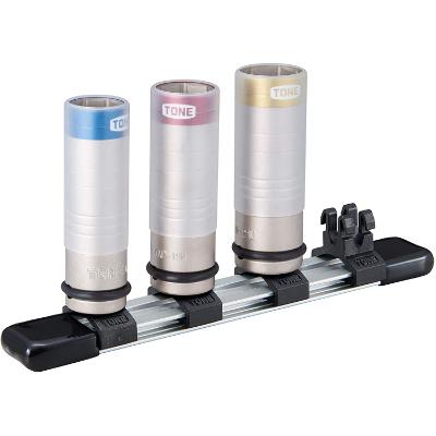 ふるさと納税 河内長野市 TONE プロテクター付インパクト用薄形ホイルナットソケットセット(ホルダー付) HAP403N