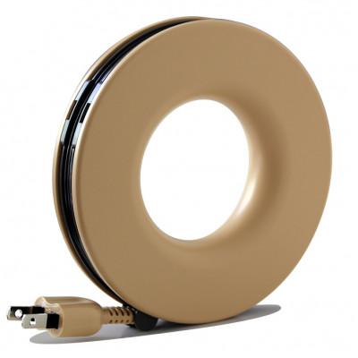 ふるさと納税 瑞穂市 PLUGO　プラゴ　ドーナツ型　電源タップ　(マットカフェオレ)MOPL-MCA　3個セット