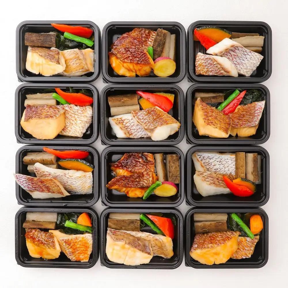レンジで簡単！近大生まれマダイ惣菜詰合せ（12食）| おかず お惣菜 西京漬け 近畿大学 詰め合わせ セット【akd012B】
