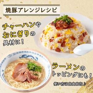 No.1258-B 訳あり！鹿児島県産 焼豚スライス端材(500g×B6P)  国産 九州産 豚肉 お肉 モモ肉 もも 焼豚 チャーシュー トッピング おかず おつまみ 小分け 数量限定 【薩摩ファー