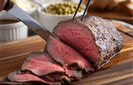 【定期便 全3回】ローストビーフ ランプ 200g A5 黒毛和牛 ローストビーフ