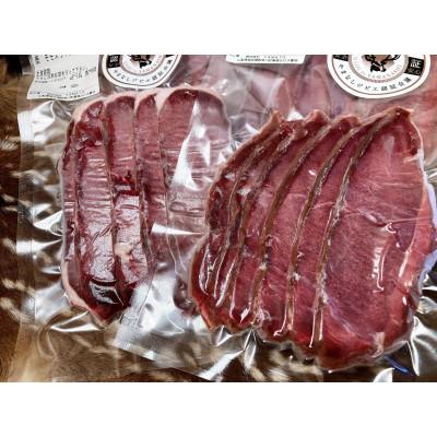 ふるさと納税 早川町 鹿モモ焼しゃぶセット(100g×5パック) |  | 01