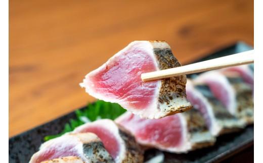 元かつお一本釣り漁師がつくる！かつおの炙り焼きタタキ〈冷凍〉(2〜3人前) とみぃの台所