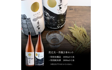 美丈夫 特別純米酒＆特別本醸造 2本セット 1800ml×2本 日本酒【美丈夫】