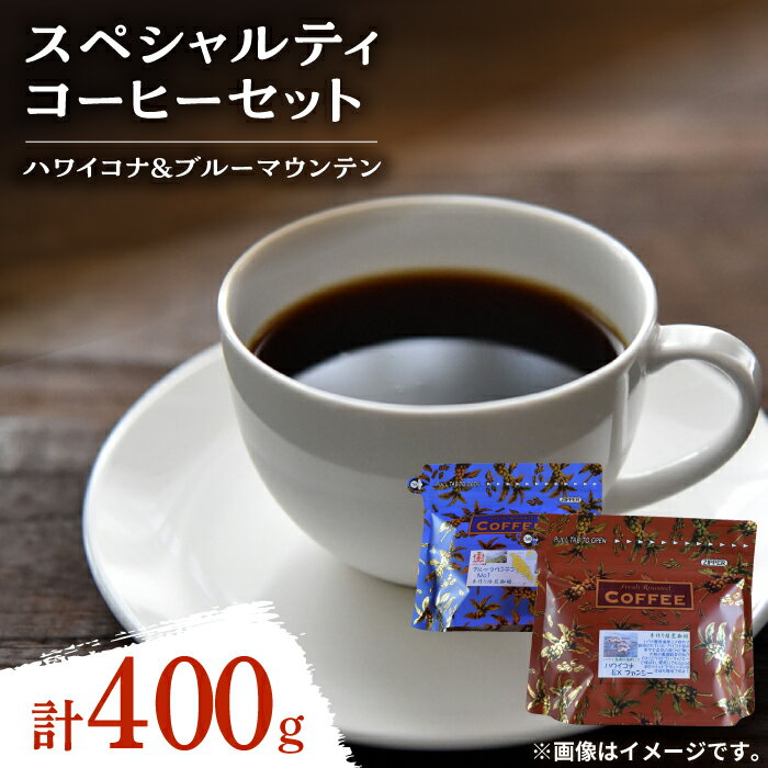 【ふるさと納税】【年内発送】日常の幸せに気づく最高の一杯を スペシャルティコーヒーセット ハワイコナ/ブルーマウンテン (各200g) 珈琲豆 コーヒー コーヒー豆 本格ブレンド 広島県 江田島市/Coffee Roast Sereno[XBE022]