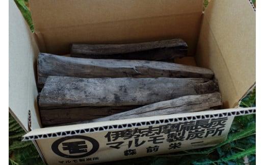 【先行受付 2026年3月以降発送】 伊勢志摩 備長炭　半長小　約1kg／マルモ 製炭所　BBQ　料理　炭火　七輪　囲炉裏　火鉢　キャンプ