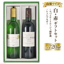 【ふるさと納税】山梨 ワイン 白 赤 ギフトセット （各720ml）シェンブルガー&ルバイヤートルージュ樽貯蔵 [道の駅とよとみ 山梨県 中央市 21470610] 赤ワイン・白ワイン・お酒