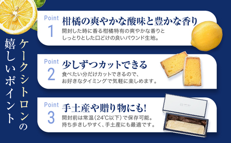 【INFINI】 ケークシトロン 【国産 レモンケーキ パウンドケーキ 爽やか しっとり濃厚 上品な甘さ 贅沢 ティータイム 贈り物 洋菓子 スイーツ デザート お取り寄せ】_0004-003-se4