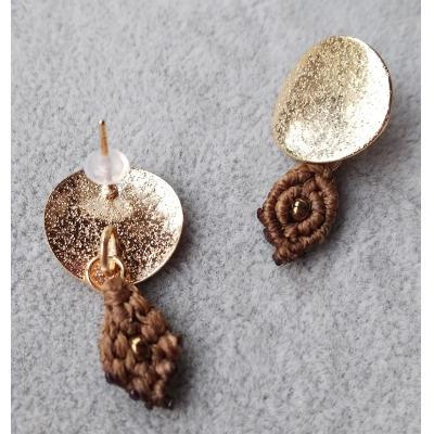 ふるさと納税 土佐清水市 マクラメ編み ピアス アクセサリー ハンドメイド 作家作品 おしゃれ ギフト 贈り物【R01165】 |  | 01