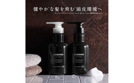 シャンプー ラボモ アートブラックシャンプー 2本セット 270mL×2 頭皮環境 髪 頭皮 抜け毛 爽快感