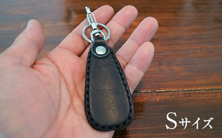 本革製携帯靴べら（Ｓ）　ネイビー  F6L-185