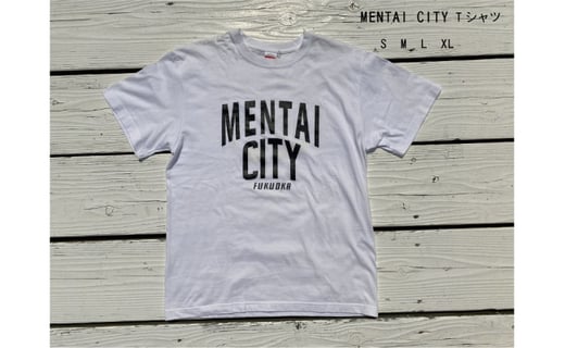 
MENTAI　CITY　Tシャツ　Ｓ-XL（サイズをお選びいただけます）
