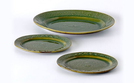 【SUIYO-4】陽刻　オーバルセット【1554379】