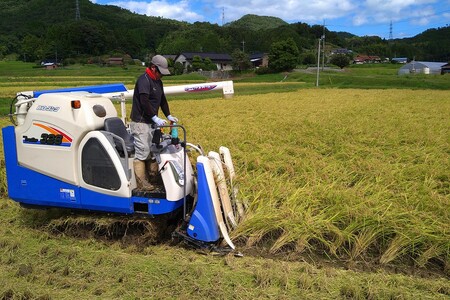 【令和7年産】【定期便】浜田市弥栄町産「秘境奥島根弥栄」つや姫5割減（5kg×12回コース）【090_1868】