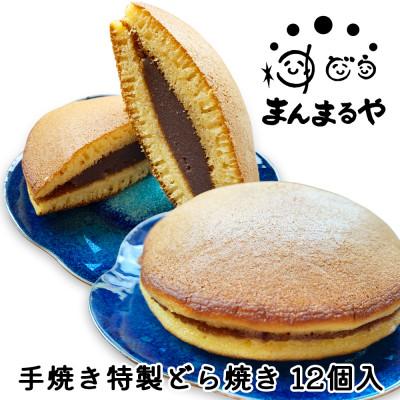 ふるさと納税 伊勢原市 2種詰め合わせ!手焼き特製どら焼き 12個入り