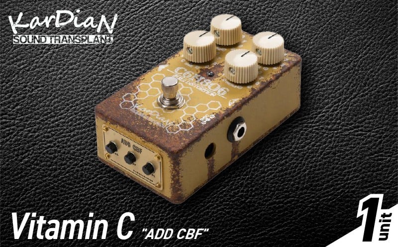 
            Vitamin C "ADD CBF"　クリーンローパス フィルター モジュール クリーン ブースター 調整 エフェクター エレキ ギター ベース 楽器 サウンド アクセサリ 音響機材 滋賀県守山市
          
