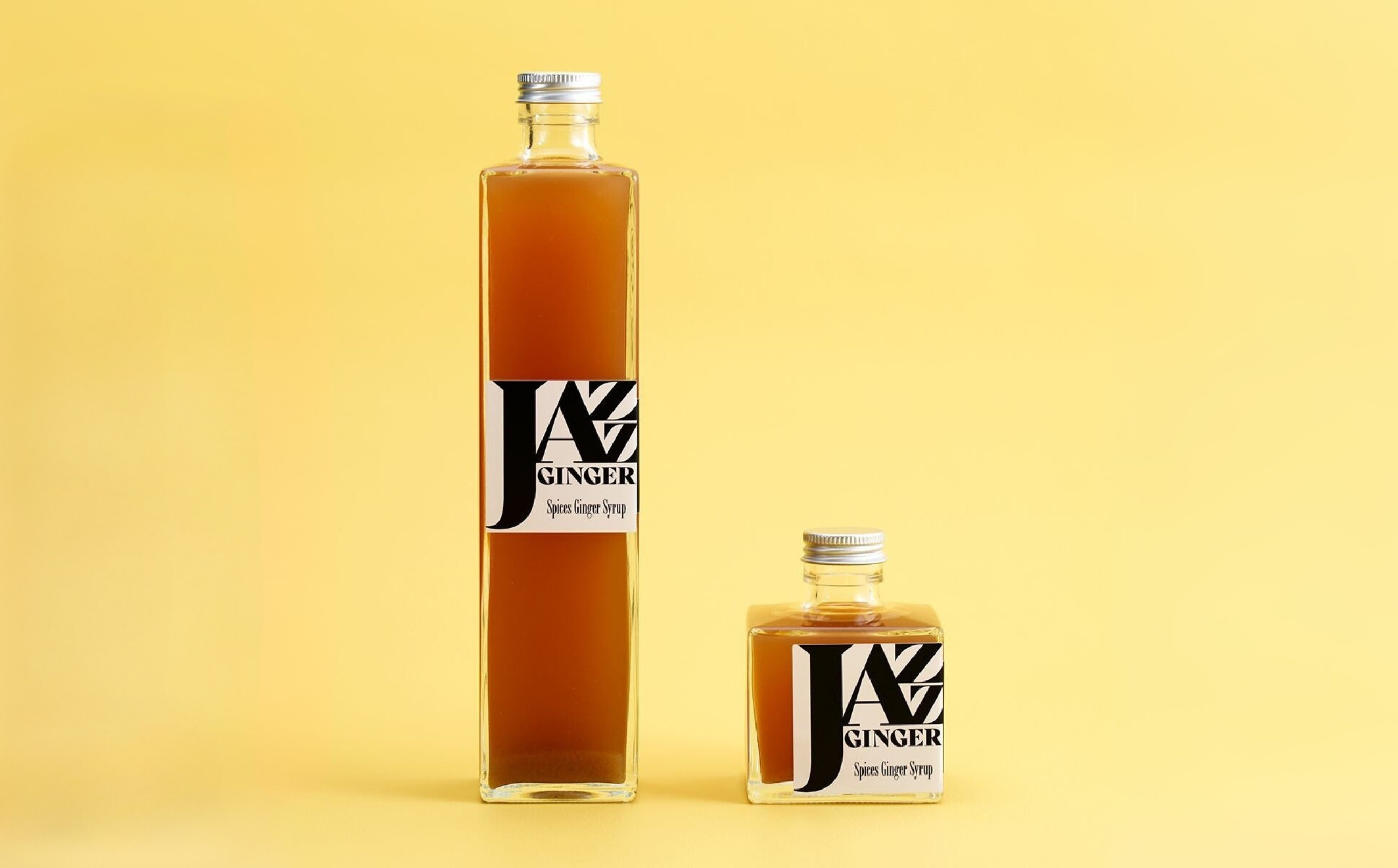 生姜エキス入りシロップ「JAZZ GINGER」200ml×1本・500ml×1本