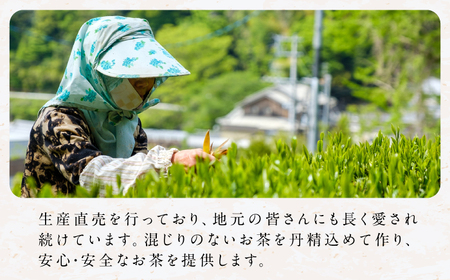 八女茶 上煎茶茶葉 300g（100g×3） 広川町 / 鍋田製茶工場[AFBW003]