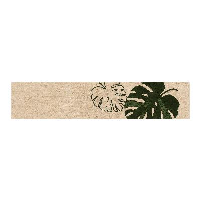 ふるさと納税 小野市 M+home モンステラ インテリアマット 55×270cm