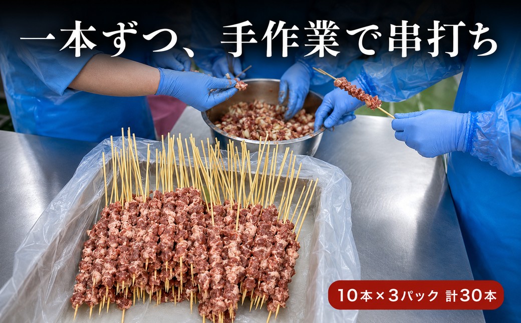 ラム肉串（ヤンロウチュアン）30本 S40100301