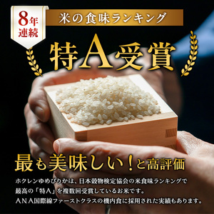 ホクレンゆめぴりか 定期便 6kg（2kg×3袋） 10ヶ月 無洗米 ゆめぴりか