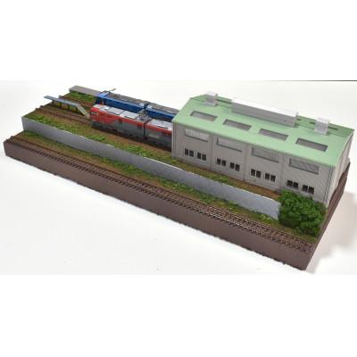 ふるさと納税 南箕輪村 Nゲージ 鉄道模型ジオラマ展示台40x15cm ひな壇 複線機関庫3線路 |  | 03